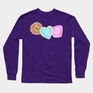 Eat Me Try Me Take One Cookies Long Sleeve T-Shirt